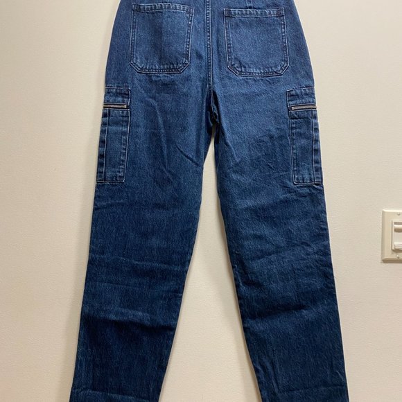 WeWoreWhat Broome Wide Leg Utility Jeans - Picture 2 of 9